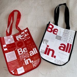 2 Lululemon Reusable Shopping Bags!